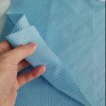 100% polyester elektrisk ledende carbonfiberstof