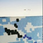 1000D nylon vandtæt navy digitalt camouflage stof til rygsæk