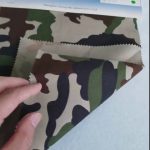 Camouflage mønster 80/20 bomuld polyester twill stof til militær uniform