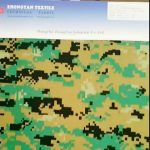 Digital woodland camouflage trykt 1000d nylon lignende cordura vandtæt oxford stof