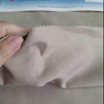 Swiss cross crepe 99% POLYCOTTON + 1% CARBON YARN taffet stof til elektronisk ensartet